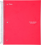 Five Star Wirebound Wide Ruled Notebook - 3 Subject (05204)