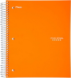 Five Star Wirebound Wide Ruled Notebook - 5 Subject (05206)