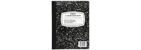 Mead Black Marble Composition Book (09910)