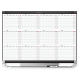 Quartet Prestige 2 Magnetic Calendar Boards, Format: 12 Month Calendar, Size: 36