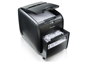 Swingline Stack-and-Shred 80X Auto Feed Shredder, Cross-Cut, 80 Sheets, 1 User, 1757574C