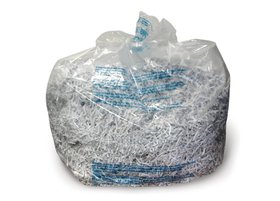 Swingline 13-19 Gallon Plastic Shredder Bags, For 300X, 300M and Departmental Shredders, 25/Box, 1765010B