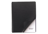 GBC Regency Premium Presentation Covers, Round Corners, Black, 200 Pack, 2000712