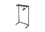 Quartet One-Shelf Garment Rack, Freestanding, 36", Black, 20213, Price/each