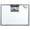 Quartet Magnetic Dry-Erase Board, 3' X 2', Anodized Aluminum Frame, 21502, Price/each