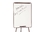 Quartet Attachable Whiteboard for Steel Tripod Display Easel, 21E-7, Price/each