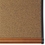Quartet Prestige Colored Cork Bulletin Board, 3' x 2', Light Cherry Finish Frame, 243LC, Price/each