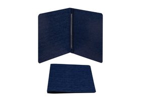 ACCO Recycled ScoRed Hinge Report Covers, Side Binding For Letter Size Sheets, 3" Capacity, Dark Blue, 25103