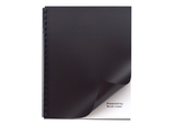 Swingline GBC Solids Standard Presentation Covers, Square Corners, Opaque, Black, 50 Pack, 2514493P
