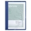 ACCO Poly Clear Front Report Covers, Letter Size, 100 Sheets, Blue, 26102A, Price/each