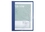 ACCO Poly Clear Front Report Covers, Letter Size, 100 Sheets, Blue, 26102A, Price/each