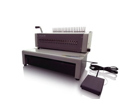 GBC CombBind C800pro Electric Binding Machine, Binds 500 Sheets, Punches 25, 12" Max Width, 27170