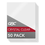 GBC Crystal Clear Thermal Laminating Pouches, Legal Size