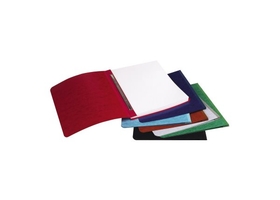 ACCO Pressboard Report Covers, Specialty Size for 8 1/2" x 8 1/2" Sheets, 2" Capacity, Red, 33038