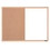 Quartet Combination Board, 17" x 23", Dry-Erase & Cork Surface, Oak Finish Frame, 35-380402Q, Price/each