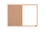 Quartet Combination Board, 17" x 23", Dry-Erase & Cork Surface, Oak Finish Frame, 35-380402Q, Price/each