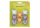 Quartet ReWritables Magnets with Marker, 8 Pack, 35972