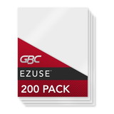 Swingline Gbc Ezuse Thermal Laminating Pouches, Document Size: Letter, Thickness (Mil): 3, 3740725
