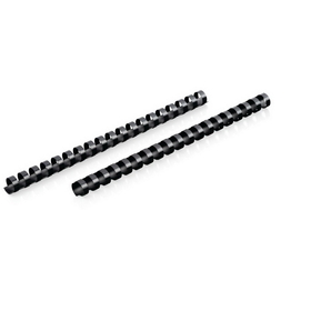 Mead Combbind Black Binding Spines, Spine Size: 3/4", Sheet Capacity (20 Lb Paper): 150, 4000136