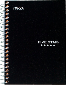 Five Star Personal Wirebound College Ruled Notebook (45484)