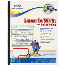 Mead Learn to Write with Raised Ruling Grades 2-3 (48556)
