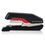 Swingline Superflatclinch&#153; 50 Half Strip Desktop Stapler, 50 Sheets, Black/Red, 5000599A, Price/each