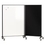 Quartet Motion  Room Divider, 4' x 6', DuraMax Porcelain Whiteboard Surface, 6640MB, Price/each