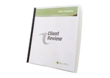 GBC Slide 'n Bind Report Cover, Punchless, 20 Sheets, Frosted, 10/Pack, 67504P