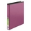 Wilson Jones Tinted View Round Ring Binder, 1", Black with Assorted Color Overlay, 68552BPP, Price/each