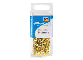 ACCO Brass Plated Fasteners, 3" Size, 10 Pack, 71765