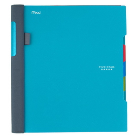 Five Star Advance Wirebound Notebook, 3 Subject, College Ruled, 11" X 8 1/2", Teal, 73140