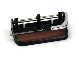 Swingline Accented Heavy Duty Punch, 2 - 7 Holes, Adjustable Centers, 40 Sheets, 74400F