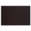 Quartet Oval Office Fabric Bulletin Board, 3' x 2', Frameless, Black, 7683BK, Price/each