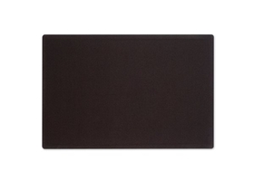 Quartet Oval Office Fabric Bulletin Board, 3' x 2', Frameless, Black, 7683BK