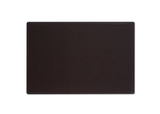 Quartet Oval Office Fabric Bulletin Board, 4' x 3', Frameless, Black, 7684BK