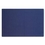 Quartet Oval Office Fabric Bulletin Board, 4' x 3', Frameless, Indigo Blue, 7684IB, Price/each