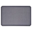 Quartet Contour Fabric Bulletin Board, 3' x 2', Navy Frame, Blue Fabric, 7693BE, Price/each