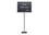 Quartet Adjustable Single Pedestal Letter Board,  24" x 18", Magnetic, Aluminum Frame, 7921M, Price/each