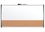 Quartet Magnetic Combination Board, 17" x 23", Dry-Erase & Cork, Black/Silver Frame, 79370, Price/each