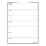 AT-A-GLANCE Undated WallMates Self-Adhesive Dry-Erase Weekly Planning Surface, Large, 24