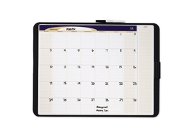 Quartet Designer Tack & Write Monthly Calendar, 23" x 17", 1-month Grid, CT2317