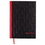 Black n' Red  Ruled Notebook (D66174)