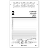 AT-A-GLANCE 2023 Daily Pad Style Desk Calendar Refill, Large, 5