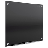 Quartet Infinity Glass Dry-Erase Boards, Surface Color: Black, Magnetic: Yes, Size: 72