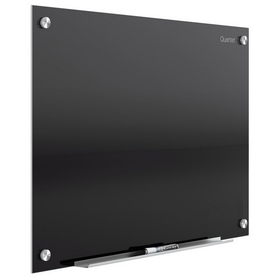 Quartet Infinity Glass Dry-Erase Boards, Surface Color: Black, Magnetic: Yes, Size: 72" X 48", G7248B-A