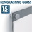 Quartet Infinity Customizable Glass Dry-Erase Boards, 48" X 36", GI4836, Price/each