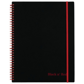 Black n' Red  Durable Cover Notebook (K66652)