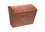 Wilson Jones LeatherLife Expanding File, 21 Pocket, A-Z Index, 10" x 12", Letter Size, Brown, LV17A, Price/each