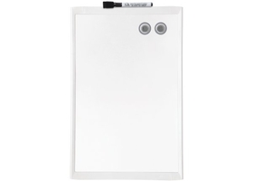 Quartet Magnetic Dry-Erase Board, 11" x 17", Assorted Frame Colors, MHOW1117