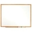 Quartet Standard Whiteboard, 4' x 3', Oak Finish Frame, S574, Price/each